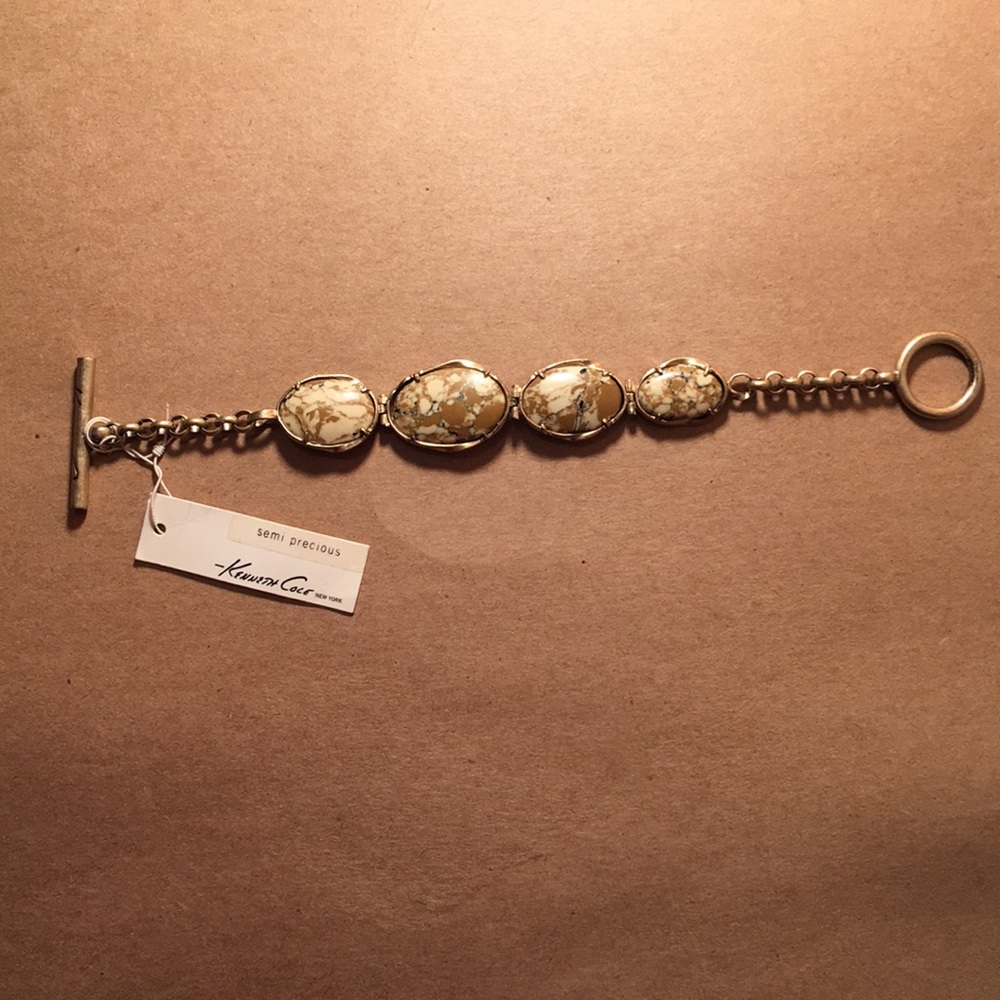 Kenneth Cole semi precious stone bracelet.